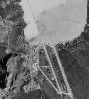 Satellite photo of Area 51