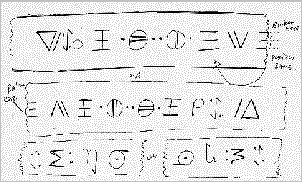 Alien Debris Has Hieroglyphic-like symbols