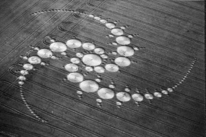 Julia Set crop circle