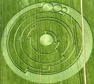 Geometric crop circle