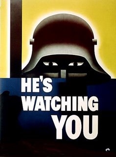 Nazi warning poster