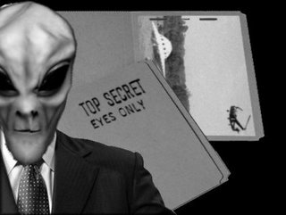 Alien with Top Secret Files